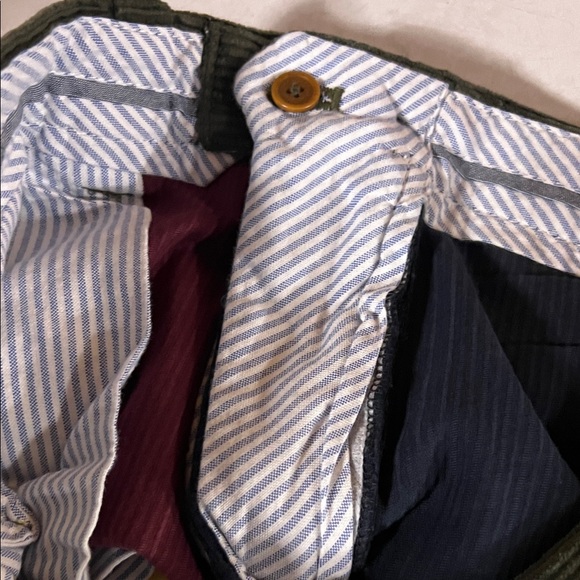 Brooks Brothers Color Block Pants. Navy, Green, Burgundy and Yellow - Picture 3 of 9